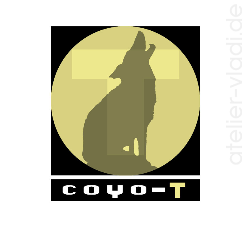 Logo Coyote Wolf Mond